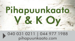 Pihapuunkaato V & K Oy logo